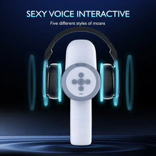 Laden Sie das Bild in den Galerie-Viewer, Tragbarer automatischer männlicher Masturbator mit 8 Modi und 9 Geschwindigkeiten, Teleskop-Saugfunktion