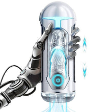 Laden Sie das Bild in den Galerie-Viewer, Automatischer Masturbatoren Penis Stroker Blowjob mit 10 Vibrations &amp; Saug und Heizmodi