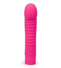 Laden Sie das Bild in den Galerie-Viewer, 13 cm langer Vibrator mit gerilltem Schaft