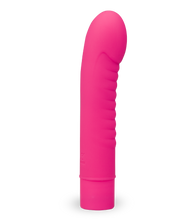 Laden Sie das Bild in den Galerie-Viewer, 13 cm langer Vibrator mit gerilltem Schaft