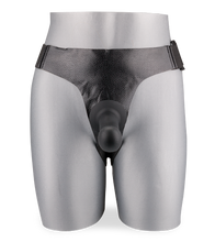 Laden Sie das Bild in den Galerie-Viewer, 15 cm langer Silikon-Strapon mit gebogener Spitze