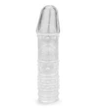 Laden Sie das Bild in den Galerie-Viewer, 16 cm langes Penissleeve mit Massageeffekt in L-Größe