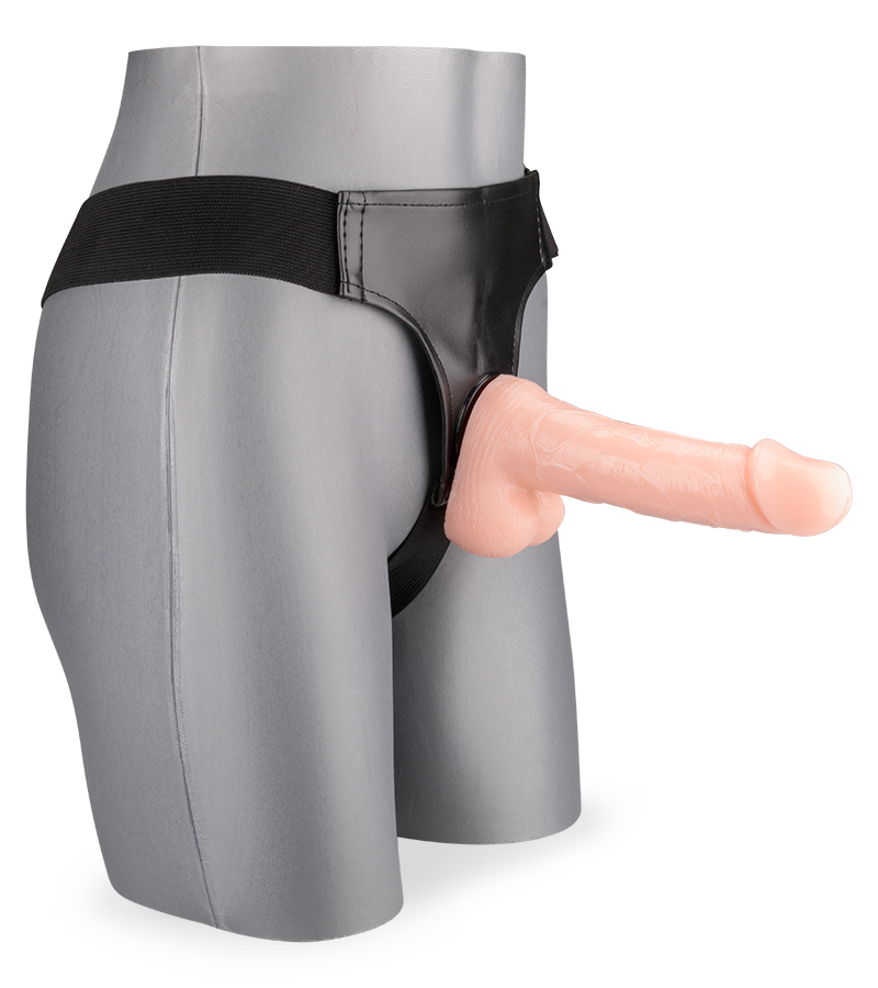 18 cm langer Umschnalldildo