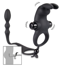 Laden Sie das Bild in den Galerie-Viewer, 2-in-1-Penisring