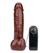 Laden Sie das Bild in den Galerie-Viewer, 20 cm langer Vibrator mit Saugfuß