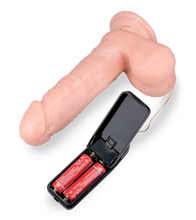Laden Sie das Bild in den Galerie-Viewer, 20 cm langer Vibrator mit Saugfuß