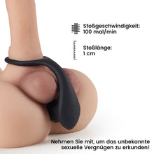 Laden Sie das Bild in den Galerie-Viewer, 【Anfänger】SIEG 3*10 Stoßen Vibrieren Eichel Prostata Vibrator Silikon