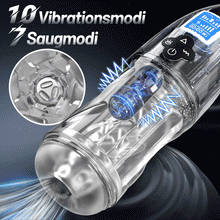 Laden Sie das Bild in den Galerie-Viewer, Rogen - Volle Transparenz Vibrieren &amp; Oral Sensation Saugen &amp; Stimme Männlicher Masturbator