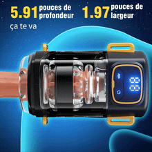 Laden Sie das Bild in den Galerie-Viewer, DeepRide X ThrustMate Pro – Masturbator mit 300 Stößen/Min