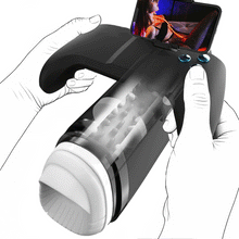 Laden Sie das Bild in den Galerie-Viewer, Turbo - Seekheart 10-Modus Explosiver Stoß-Stroker – Immersives Gamepad-Design mit Handyhalter