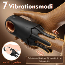 Laden Sie das Bild in den Galerie-Viewer, EnduroOcto – Penis vibrator mit 7 Vibrationsmodi, Masturbator und Trainingsgerät für Männer Penistrainer