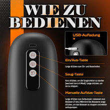 Laden Sie das Bild in den Galerie-Viewer, Sophia – 8 Vibrationsmodi 8 Saugmodi 3D Realistische Hülse Automatischer Männlicher Masturbator