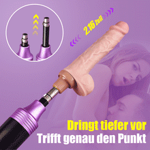 Laden Sie das Bild in den Galerie-Viewer, Thrust Master – 180° verstellbare Sexmaschine mit größerem Motor, Stoßfunktion, Sexspielzeug