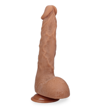 Laden Sie das Bild in den Galerie-Viewer, 25 cm langer Naturdildo mit Saugnapf Samuel