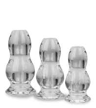Laden Sie das Bild in den Galerie-Viewer, 3 Tunnel-Plugs im Set Glyp