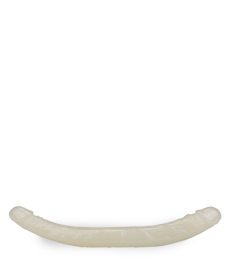 37 cm langer phosphoreszierender Doppeldildo Lumino