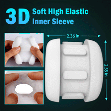 Laden Sie das Bild in den Galerie-Viewer, Aegis - Handheld 8 Vibrating 5 Thrusting Male Masturbtor