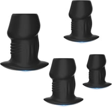 Laden Sie das Bild in den Galerie-Viewer, BDSMAGE Anal Tunnel Plug Set,Analplug für Paare Frauen Männer,Spekulum Plugs Sexspielzeug Analspielzeuge Analdehner erotisches Sexspielzeug für Paare extrem Sex Fisting (S+M+L+XL)