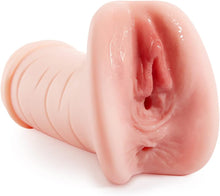 Laden Sie das Bild in den Galerie-Viewer, realistischer Masturbator 2 IN 1 Taschenmuschi 550G Sexspielzeug für Männer Masturbator Weich Pussy tragbare Masturbatoren Sex Toy Masturbieren Mann