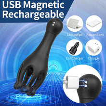 Laden Sie das Bild in den Galerie-Viewer, 360°Körner Stimulation Masturbator Penismassage mit 10 Leistungsstarke Vibrationsmodi