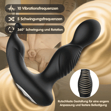 Laden Sie das Bild in den Galerie-Viewer, Schwingender Engel - 10 Vibrationsmodi, 5 Schwingungsmodi, 360° Rundum-Stimulation, Prostata-Orgasmus-Meister