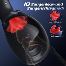 Laden Sie das Bild in den Galerie-Viewer, Sex Spielzeug für die Männer Masturbator, Zungenlecken Flattern Masturbatoren Vibrator, Upgraded Flügeldesign Vibratorensets Masturbieren für Männer Paare Sex Toys mit 10x10 Modi &amp; APP Reif Glanvoo