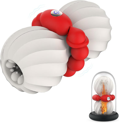 Elektrischer Masturbator Mann mit 9 Vibrationsmodi Elektrischer Masturbator Cup 3D Realistische Vagina Heizung,Automatischer Mastubratoren Taschenmuschi Penis Stimulator Penis Masturbatoren