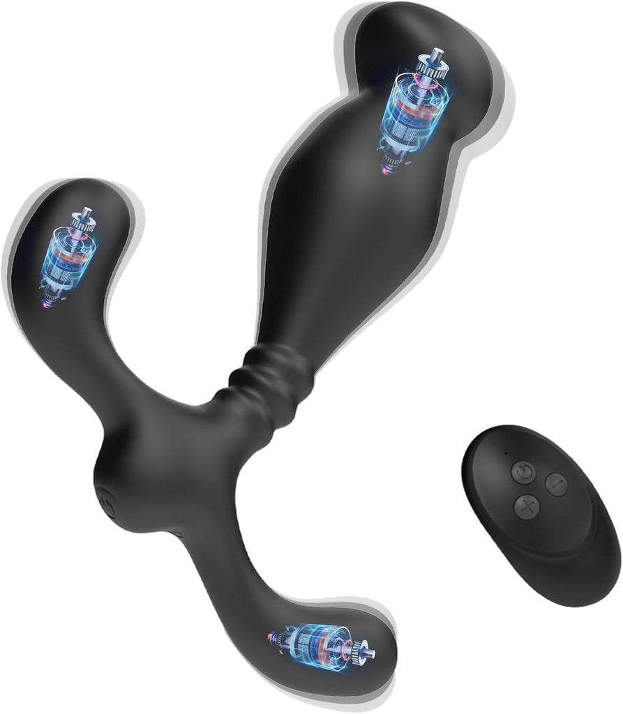 Prostata Stimulation Männer, Vibratorensets für Männer, Analvibratoren Plug für Den Mann, Prostata Analplug Vibration Männer, Analvibratoren Sex Spielzeug für die männer