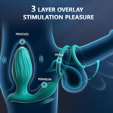 Laden Sie das Bild in den Galerie-Viewer, 360° Rotierendes Analvibrator-Prostata-Massagegerät mit APP Fernbedienung,Anal Plug Vibratoren 9 Vibrations &amp; 9 Rotationsmodi,Silikon Penisringe Analvibratoren Sexspielzeug für Männer Paare.