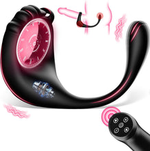 Laden Sie das Bild in den Galerie-Viewer, Prostata Stimulation Männer Analvibratoren für Mann - Analplug# für Männe Anal Vibrator mit Einstellbar Penisring, Sex Spielzeug für die Männer Vibratorensets Anal Dildo Plug Sex Toys mit 10 Modi