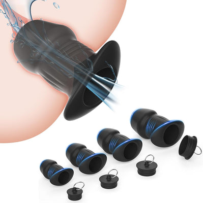 BDSMAGE Anal Tunnel Plug Set,Analplug für Paare Frauen Männer,Spekulum Plugs Sexspielzeug Analspielzeuge Analdehner erotisches Sexspielzeug für Paare extrem Sex Fisting (S+M+L+XL)