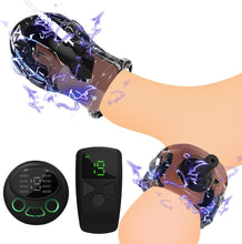 Laden Sie das Bild in den Galerie-Viewer, Elektro Shock Eichel Penistrainer Stimulator mit 8 Frequenzströme und 19 Intensitätsstufen