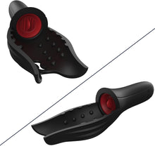 Laden Sie das Bild in den Galerie-Viewer, BDSMYEE Elektrischer Masturbator Cup, Eichel Stimulator Penis Training Vibrator mit 10 Vibrationsmodi, Masturbieren Blowjob Cup Sex Spielzeug für Männer, Der Vibrator mit der Vibrationszunge