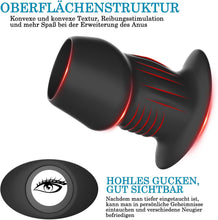 Laden Sie das Bild in den Galerie-Viewer, BDSMAGE Anal Tunnel Plug Set,Analplug für Paare Frauen Männer,Spekulum Plugs Sexspielzeug Analspielzeuge Analdehner erotisches Sexspielzeug für Paare extrem Sex Fisting (S+M+L+XL)