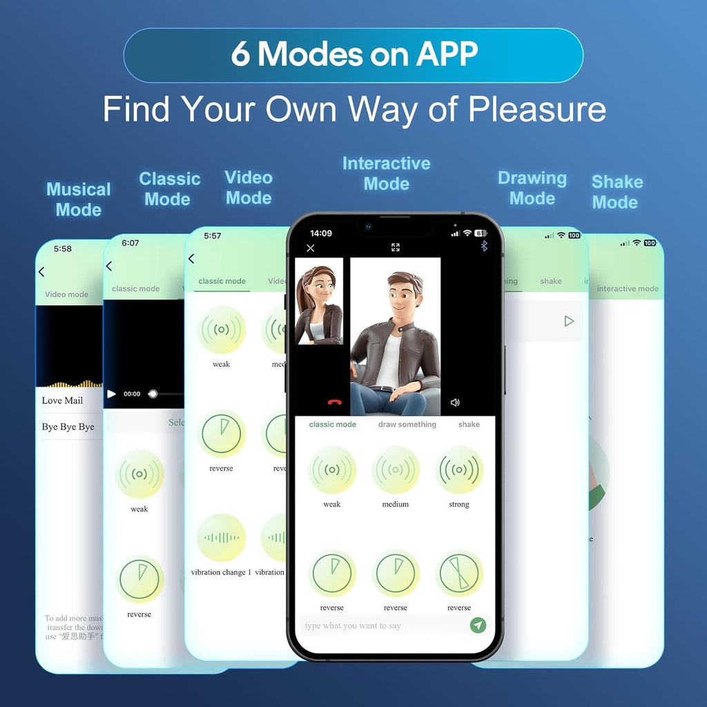 4 in 1 Analvibrator mit APP Fernbedienung und Drahtlose Fernbedienung 9 Vibrationsmodi und 6 Unterhaltungsmodi Analplug Doppelter Penisring Analplug-Massage Hodenmassage geeignet für Paare