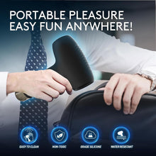 Laden Sie das Bild in den Galerie-Viewer, Elektrischer Masturbator Cup Mann Handfrei, Automatische Masturbatoren mit 10 Vibrationsmodi Waterproof Hands-Free Portable Masturbators Stroker Training Automatischer Elektrischer Masturbator