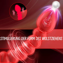 Laden Sie das Bild in den Galerie-Viewer, Analvibratoren für Mann Prostata Stimulation Männer mit Penisring Vibrationen Analplug für männer Sex Spielzeug für die Männer Anal Vibrator Anal dildo Anal Plug Buttplug für Paare Sexspielzeugs