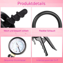 Laden Sie das Bild in den Galerie-Viewer, Analplug Dehner mit Vacuum Pump, Analdehner Anal Vagina Stimulator Butt Plug Expander, Analpumpe Prostata Massaager Analspielzeuge, Anal Dilator Masturbator Sexspielzeug für Frauen and Männer
