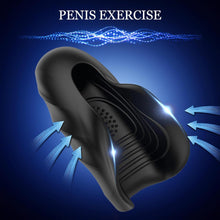 Laden Sie das Bild in den Galerie-Viewer, Elektrischer Masturbator Penistrainer Vibrator Mit 10 Vibrationsmodi Penistrainer Massagegerät,Elektrische Masturbator Cup Multiple Reize Sexspielzeug für Mann Eichel Stimulator