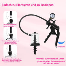 Laden Sie das Bild in den Galerie-Viewer, Analplug Dehner mit Vacuum Pump, Analdehner Anal Vagina Stimulator Butt Plug Expander, Analpumpe Prostata Massaager Analspielzeuge, Anal Dilator Masturbator Sexspielzeug für Frauen and Männer
