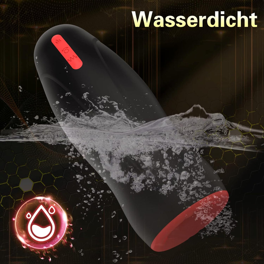Elektrischer Masturbator Cup,Masturbieren für Männer mit 3 Swing-Muster 6 Vibrationsmodi Sex Spielzeug für die Männer Heizfunktion Taschenmuschi Vibrator Sex Toys Penis Masturbatoren