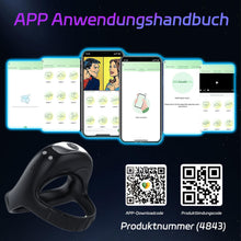 Laden Sie das Bild in den Galerie-Viewer, Vibrator für männer mit 9 modi APP Steuerung Cockringe für herren gummi Sex spielzeug für die paare Penies ring Vibratoren für männer Sex sexspielzeug für männ zum befriedigen (APP-Steuerung)