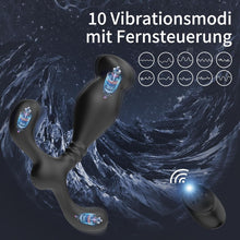 Laden Sie das Bild in den Galerie-Viewer, Prostata Stimulation Männer, Vibratorensets für Männer, Analvibratoren Plug für Den Mann, Prostata Analplug Vibration Männer, Analvibratoren Sex Spielzeug für die männer
