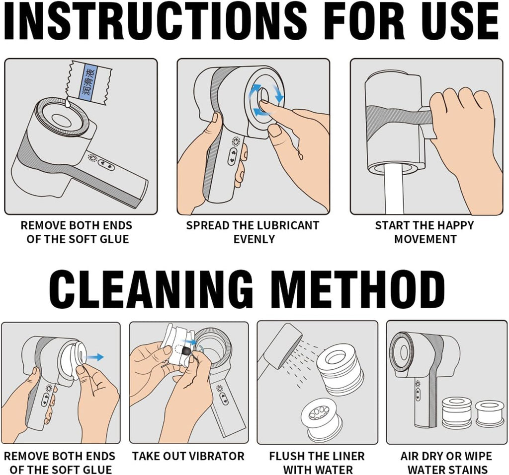 Elektrischer Masturbator Cup Handfrei mit 7 Vibrationsmodi und 5 Teleskop Rotationsmodi Waterproof Hands-Free Portable Masturbators Stroker Training Automatischer Elektrischer Masturbator