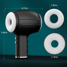 Laden Sie das Bild in den Galerie-Viewer, Aegis - Handheld 8 Vibrating 5 Thrusting Male Masturbtor
