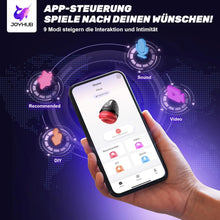 Laden Sie das Bild in den Galerie-Viewer, Elektrischer Masturbator Masturbieren für Männer 9 Vibration, Penistrainer App-steuerung mit Heizstab, Sex Spielzeug für die Männer Solo Masturbatoren Oral Vibrator Penis Sexspielzeug
