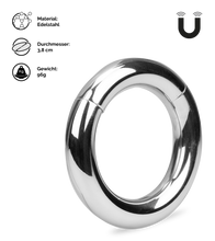 Laden Sie das Bild in den Galerie-Viewer, 96 g schwerer Hodenstrecker aus Stahl Magnet