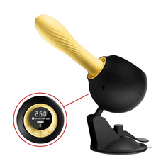 Laden Sie das Bild in den Galerie-Viewer, Stoßende, vibrierende Sexmaschine mit Wärmefunktion und Fernbedienung
