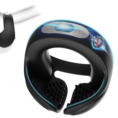 Wiederaufladbarer vibrierender Penisring mit 10 Modi