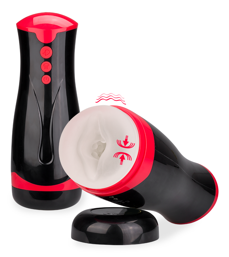 Airbag-Masturbator mit Vibration Partner